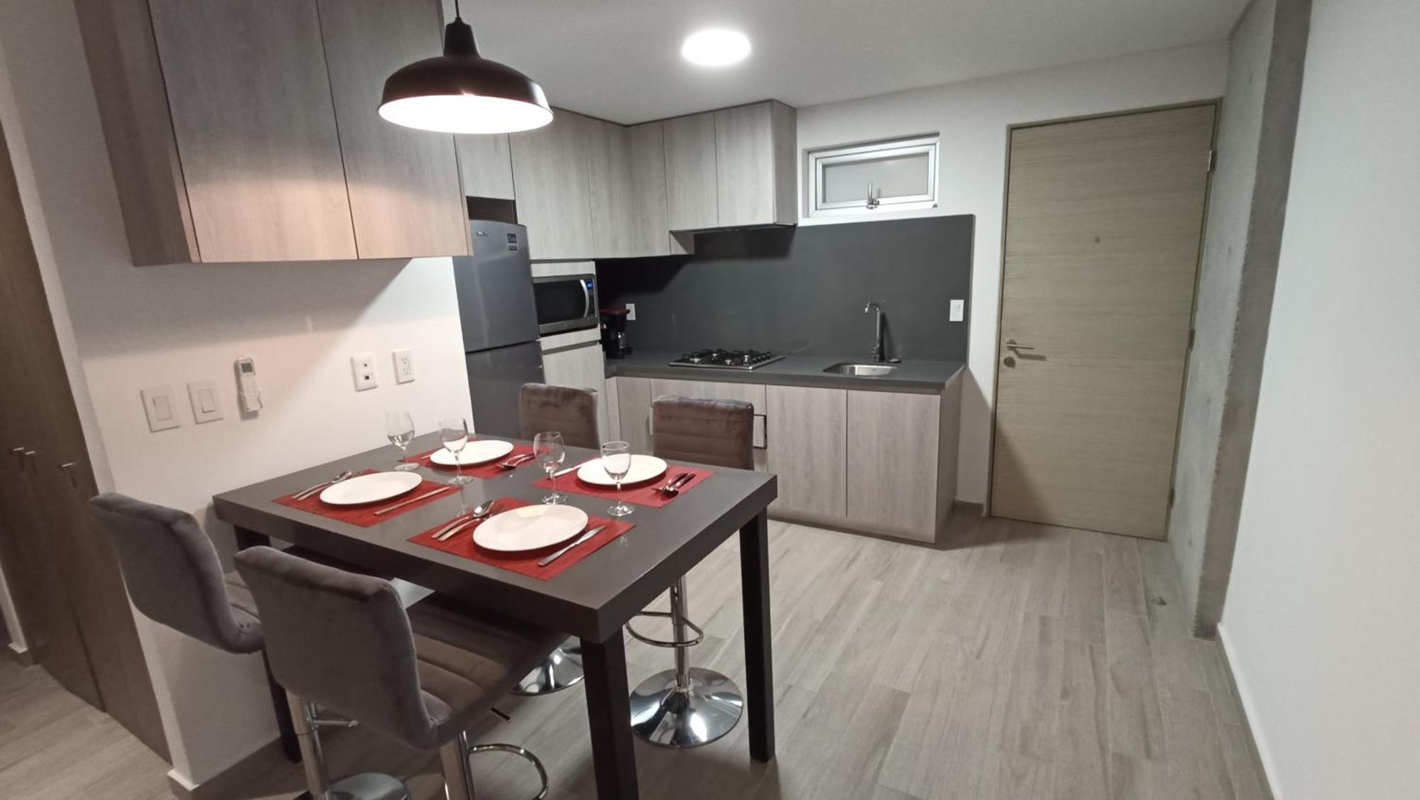 Apartamento Departamento Nuevo En Centro Cuauhtemoc